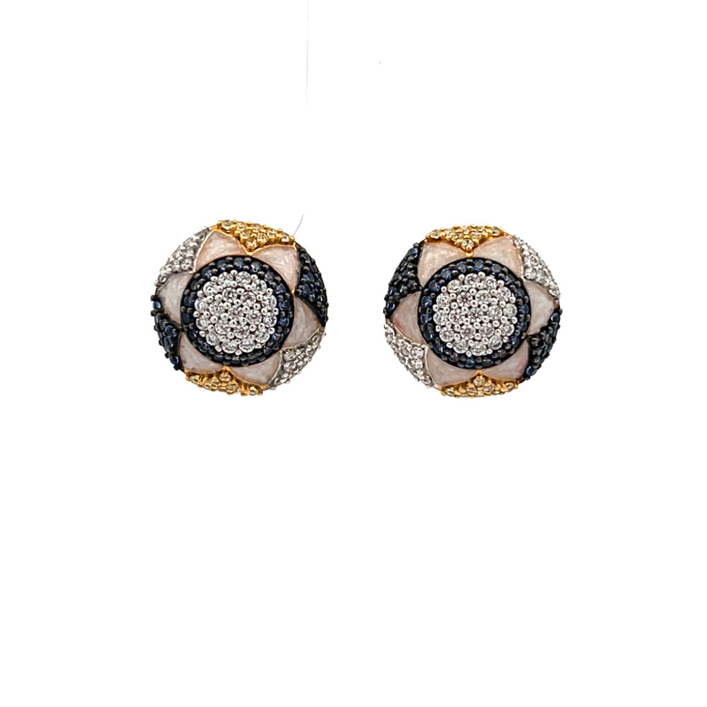 The Sorella Nacre Stud Earrings