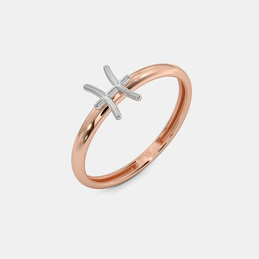 The Sila Pisces Zodiac Ring