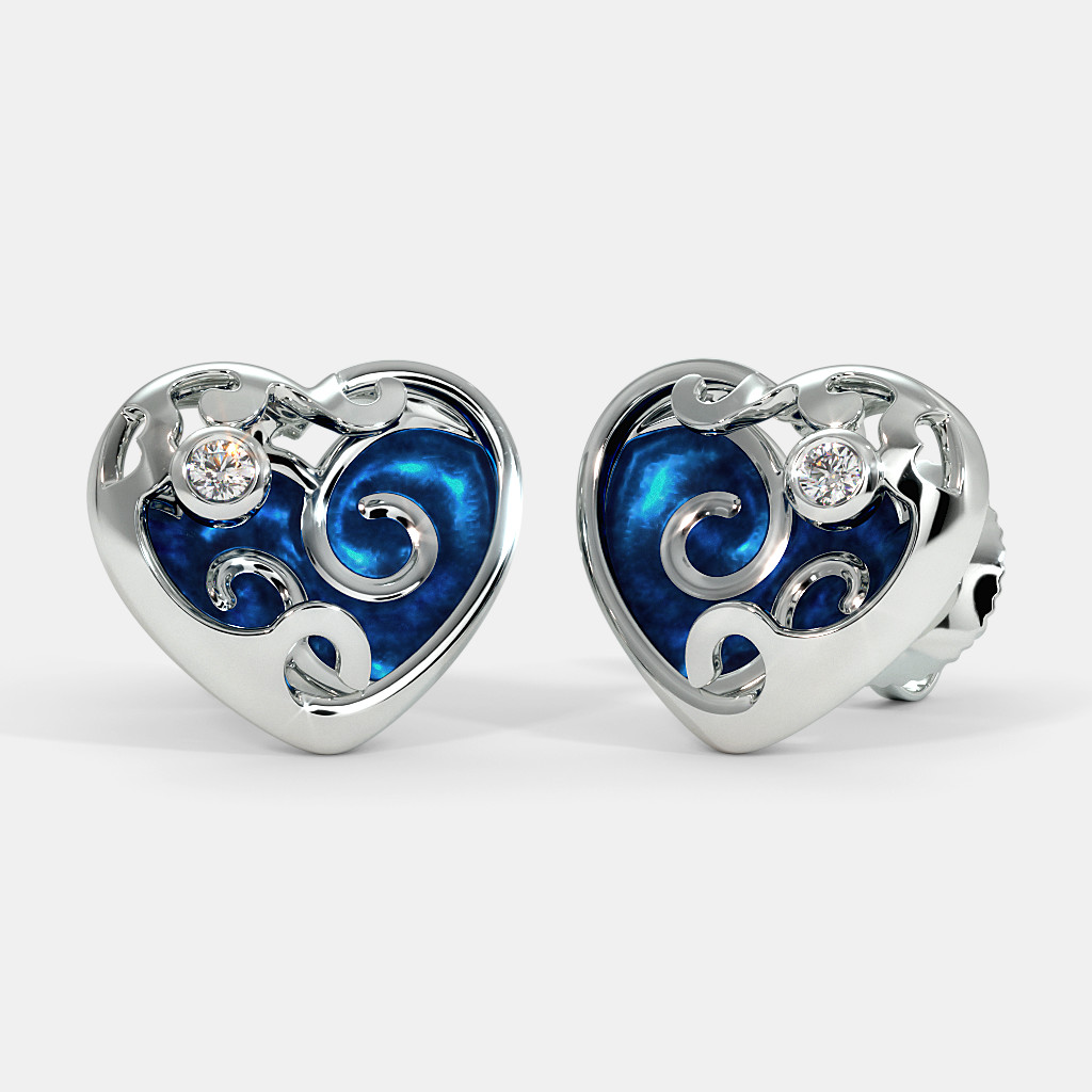The Shelley Cloud Stud Earrings