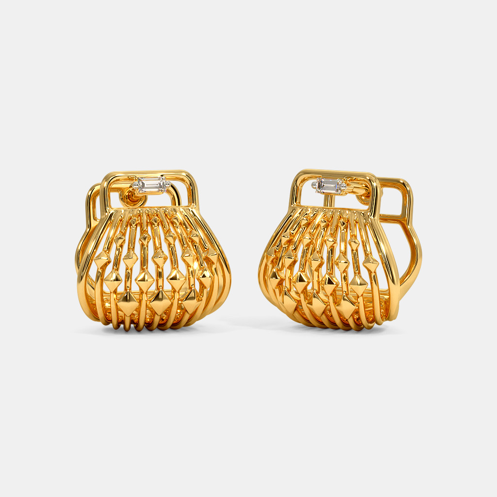 The Faliha Purse Hoop Earrings