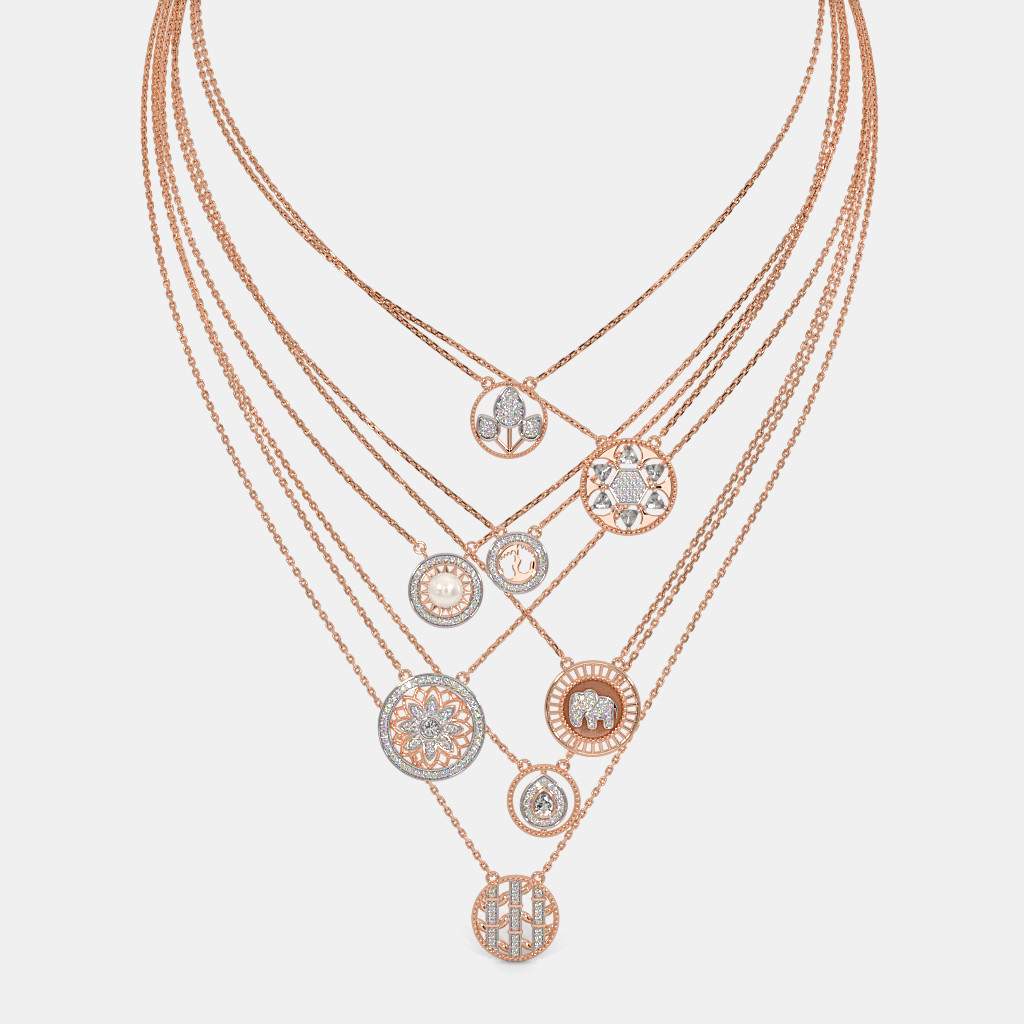 The Shriya Ashta Multi Layered Necklace