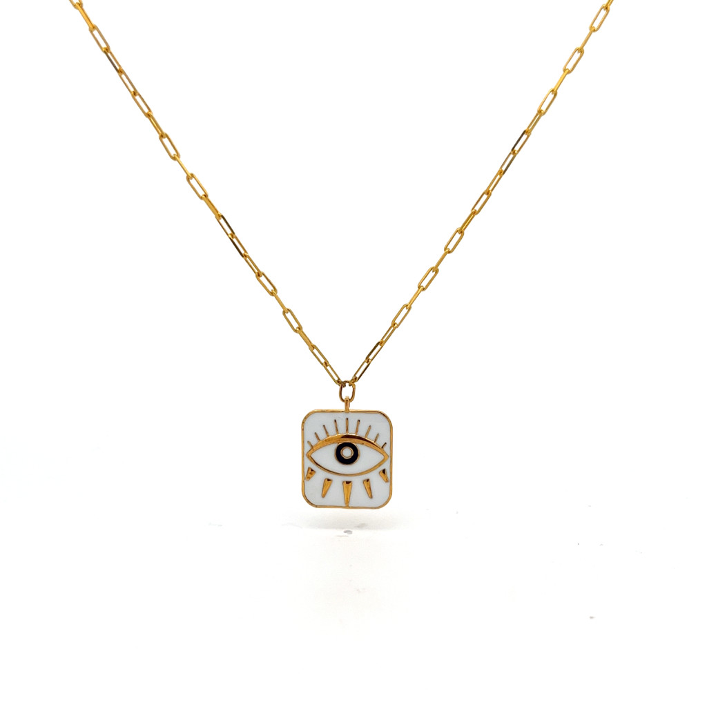 The Khufu Evil Eye Pendant Necklace For Him