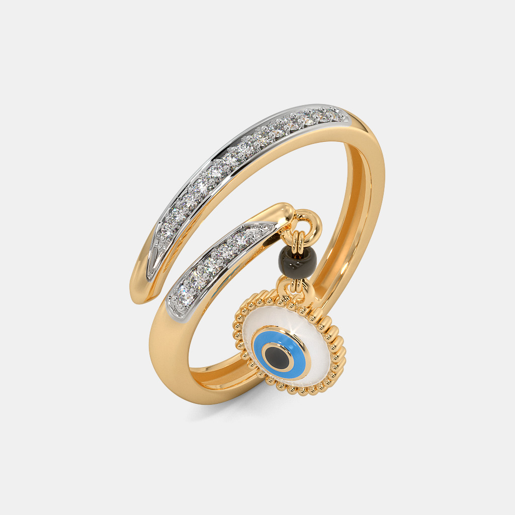 The Estere Evil Eye Mangalsutra Ring