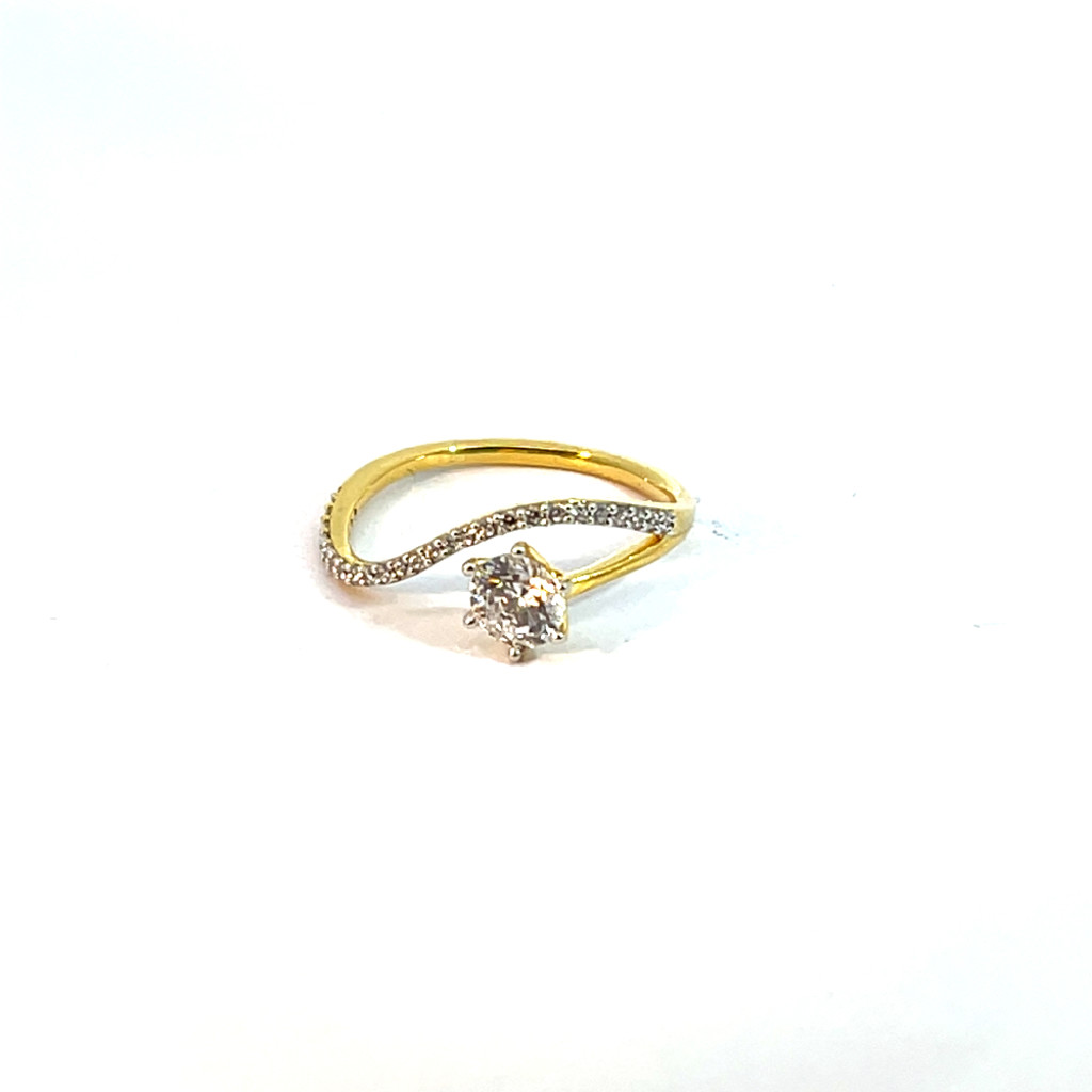 The Dereva Solitaire Couple Band For Her