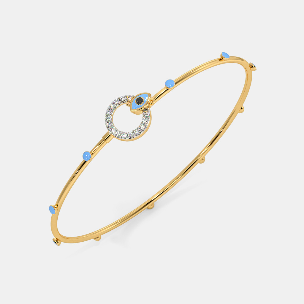 The Lucky Evil Eye Toggle Bangle