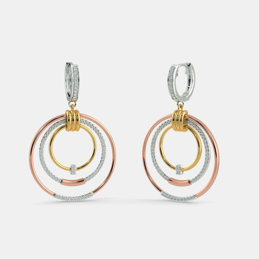 The Triune Drop Earrings