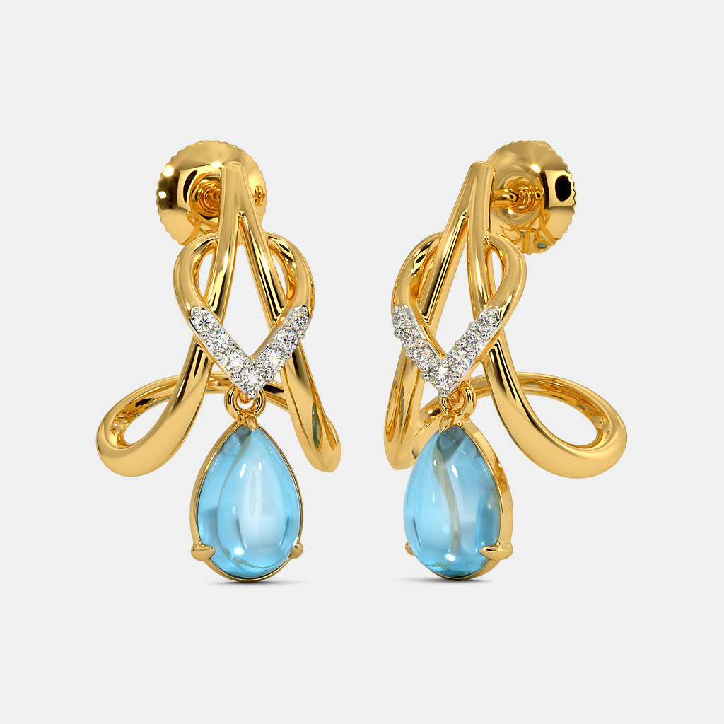 The Amiah J Hoop Earrings