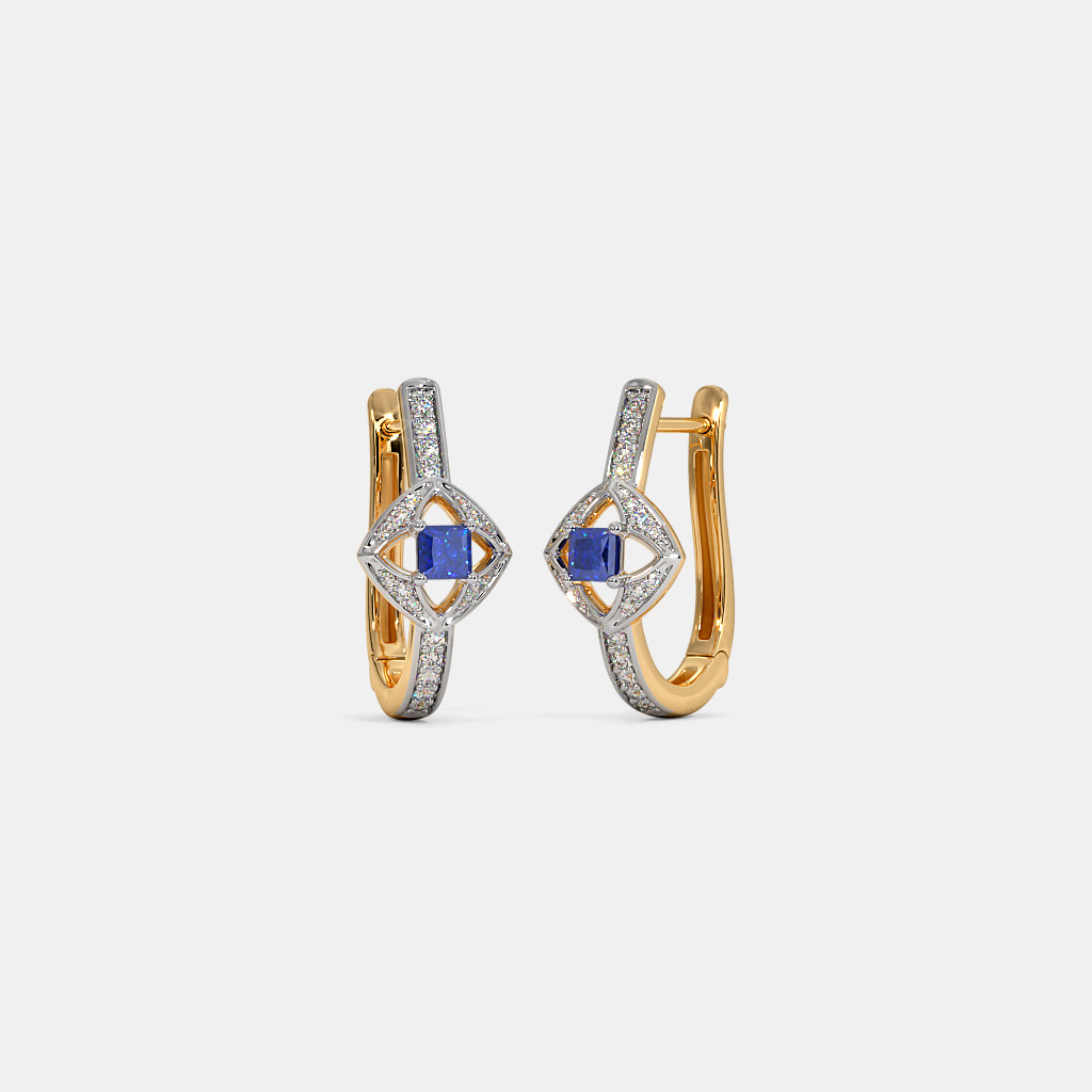 The Rondel Hoop Earrings