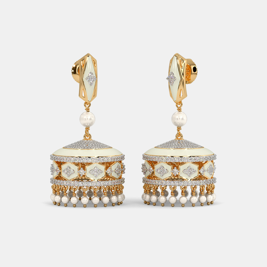 The Akashi Jhumka Earrings