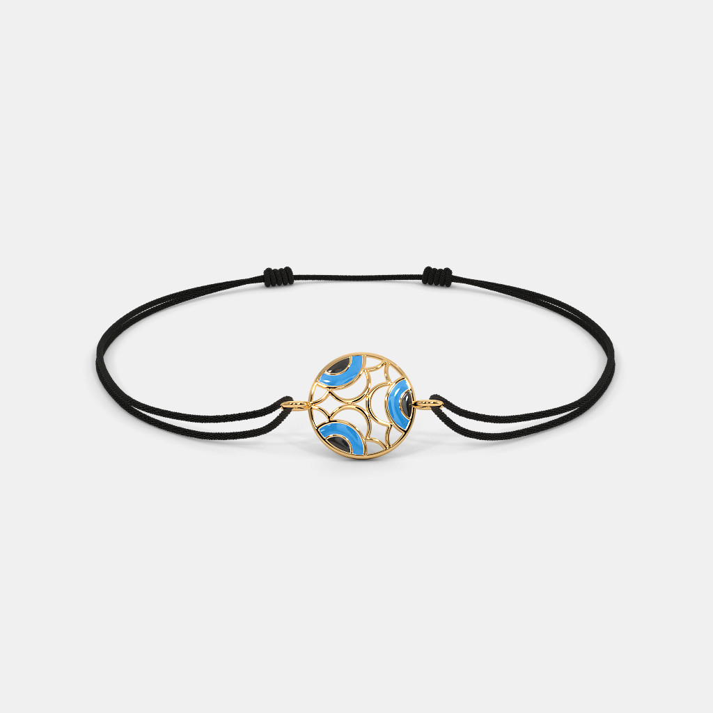 The Dainty Evil Eye Cord Bracelet