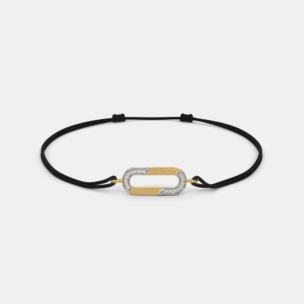 The Sleek Oval Cord Bracelet