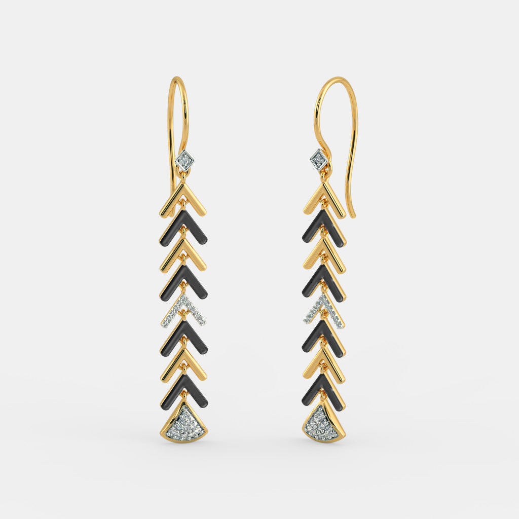 The Ebony Dazzling Earrings