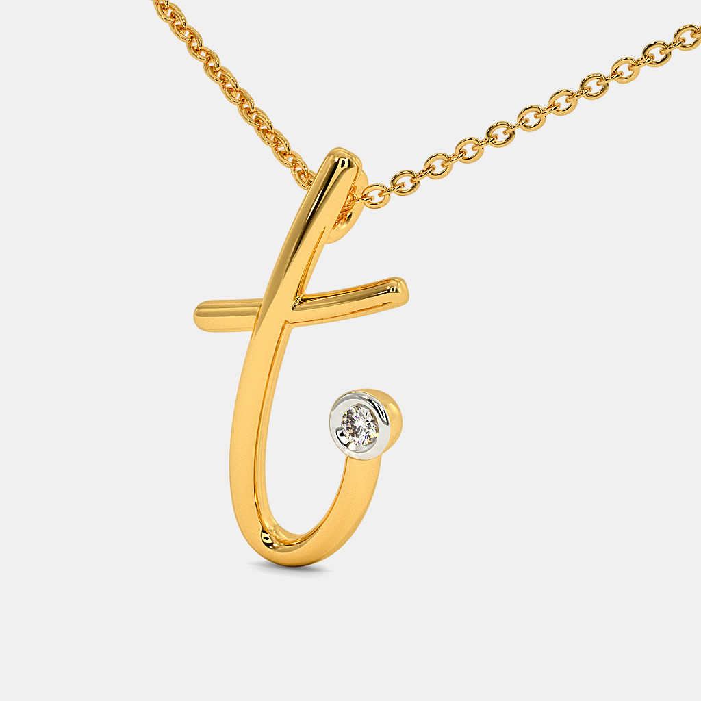 The Cursive T Necklace