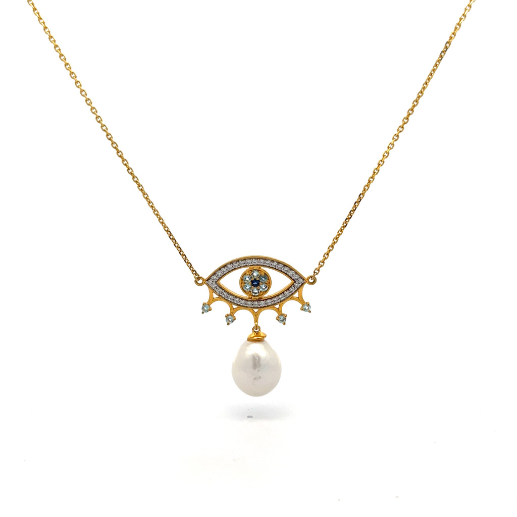The Mystic Watcher Pendant Necklace