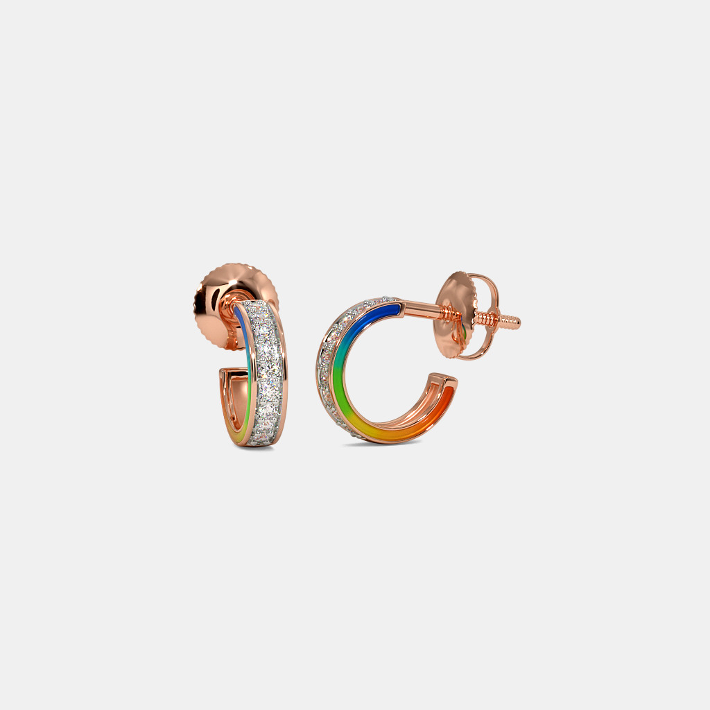 The Sian J Hoop Earrings