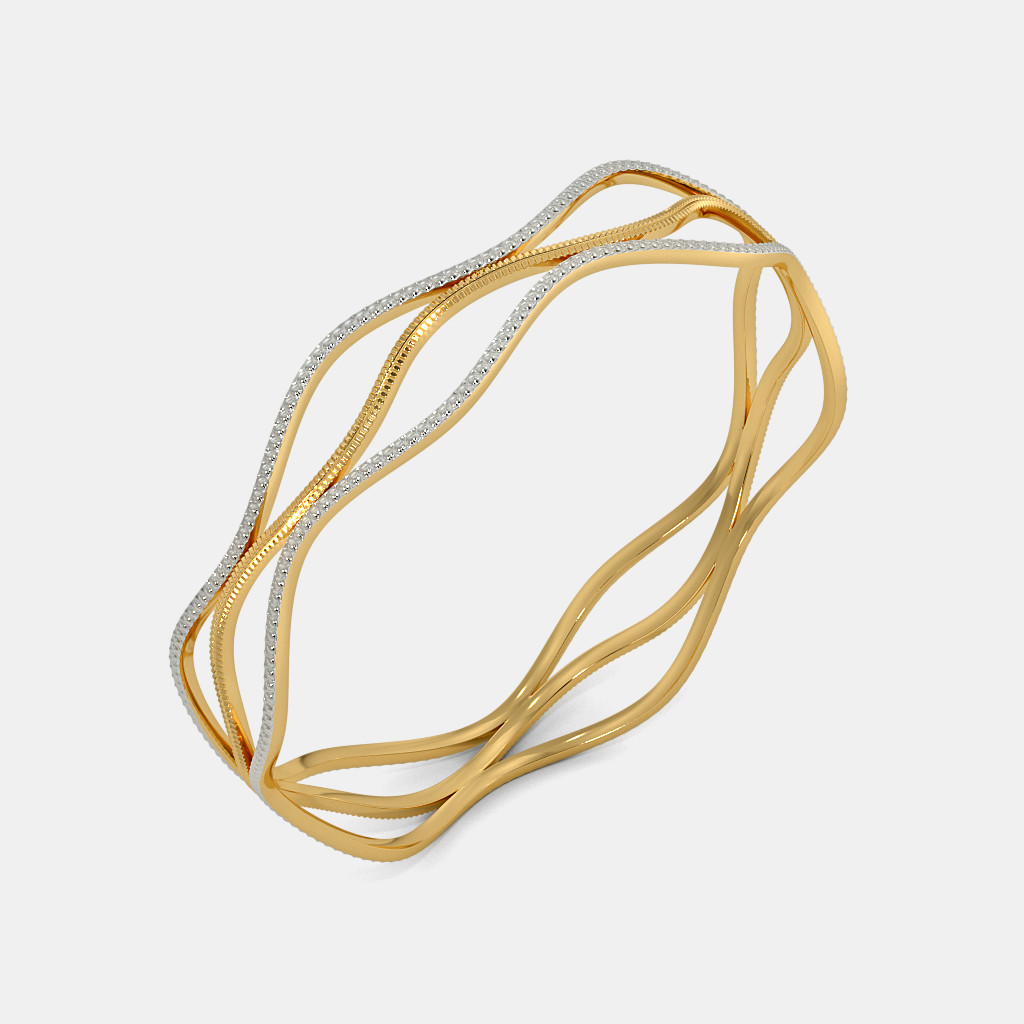 The Anvay Gold Bangle