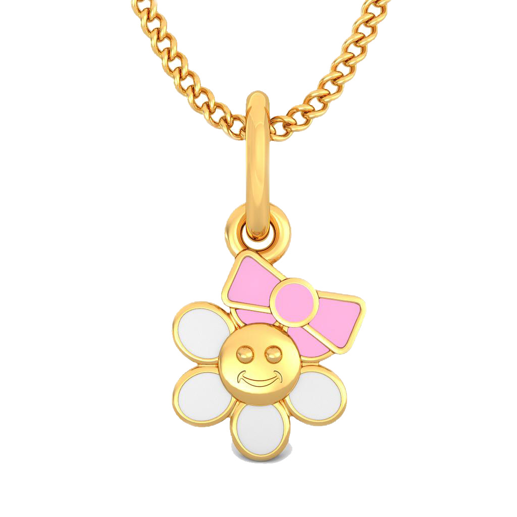 The Floral Princess Pendant For Kids