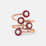 The Beryl Spiral Ring - thumb 8