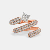 The Elyse Spiral Ring - thumb 8