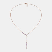 The Mestra Lariat Necklace - thumb 4