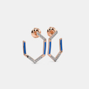 The Teal Stud Earrings - thumb 3