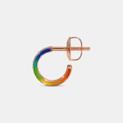 The Cedra Huggie Earrings - thumb 4