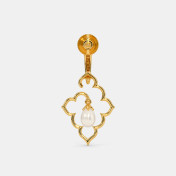 The Merina J Hoop Drop Earrings - thumb 5