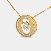 The Yogan Hamsa Necklace - thumb 1
