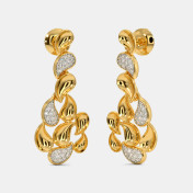The Agrata Paisley Drop Earrings - thumb 1