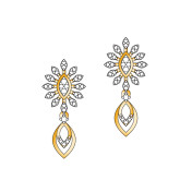 The Asra Drop Earrings - thumb 4