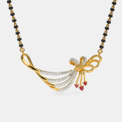The Madhavni Mangalsutra Pendant - thumb 4