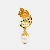 The Lapin Drop Earrings - thumb 5