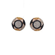 The Sorella Nacre Stud Earrings - thumb 2