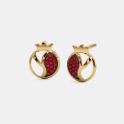 The Punica Stud Earrings - thumb 1