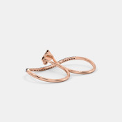 The Avenue Two Finger Ring - thumb 6