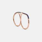 The Avenue Two Finger Ring - thumb 8