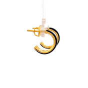 The Eonne J Hoop Earrings - thumb 5