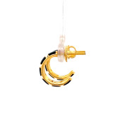 The Quensh J Hoop Earrings - thumb 4