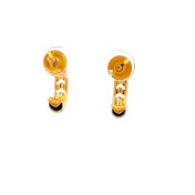 The Ramcen J Hoop Earrings - thumb 4