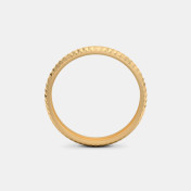 The Tesni Textured Band Ring - thumb 4