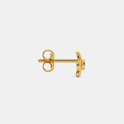 The Enya Multi Pierced Stud Earrings - thumb 7
