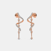The Brenna Spiral Earrings - thumb 1