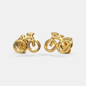 The Sporty Bicycle Kids Stud Earrings - thumb 1