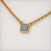 The Iola Pave Necklace - thumb 5