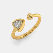 The Barett Pave Top Open Ring - thumb 1