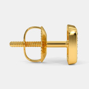 The Yareli Pave Stud Earrings - thumb 6