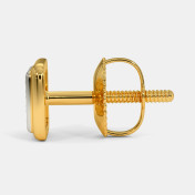 The Iola Pave Stud Earrings - thumb 4