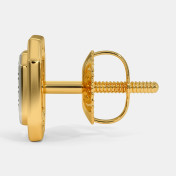 The Ichiro Pave Stud Earrings - thumb 4