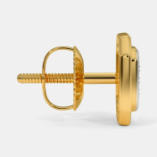 The Ichiro Pave Stud Earrings - thumb 6