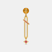 The lovanna Mismatch Drop Earrings - thumb 6